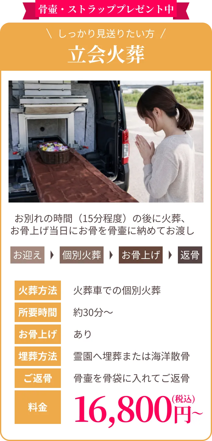 立会火葬